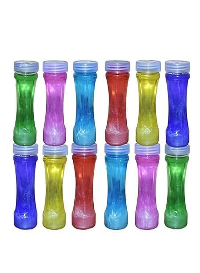 TEMSON (Return Gift - Set of 12) DIY Magic Slime, Clay Gel Jelly, Colourful Crustal Mud Clay Slime Putty Toys for Kids - Image 1